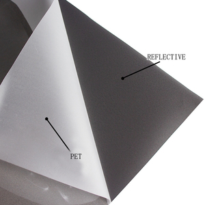 <span class=keywords><strong>Film</strong></span> réfléchissant lumineux PU/PES vinyle réfléchissant transfert de chaleur Gel de silice <span class=keywords><strong>Film</strong></span> de lettrage réfléchissant - Product Image 5