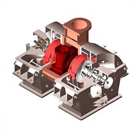 Turbine à vapeur micro haute efficacité de petite taille 2MW-5MW et composants, fourniture, réparation et entretien pour le Cambodge
