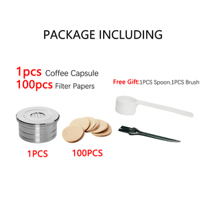 Capsules de café réutilisables compatibles avec les cafetières DETAL Q NDIQ7323 DETALQ MILKQOOL LAVAZZA EP MINI, 1 pièce - Product Image 2