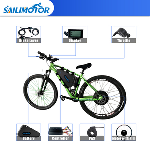 Sailimotor 48V 52V 60V 72V 1500W 2000W 3000W không chổi than trực tiếp Hub động cơ chuyển đổi Kit với sw900 LCD hiển thị pin lithium - Product Image 2