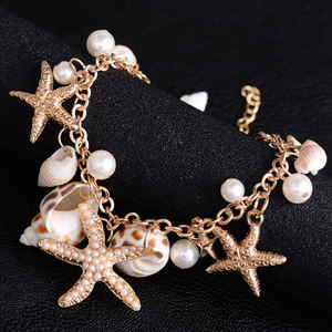 Collar de Concha de Mar, Estrella de Mar y Concha Tahitiana para el Verano - Product Image 3