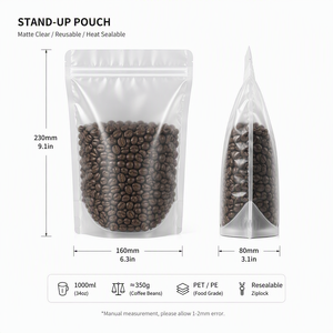 Bolsa de Aluminio con Cierre Hermético de Alta Barrera, Bolsa con Fuelle para Proteínas en Polvo, Suplementos, Alimentos para Mascotas, Café, Empaquetado al Vacío de Fábrica - Product Image 3