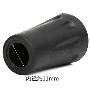 Goylu <b>Hiking</b> Pole Rubber Tip Cover 11mm Inner Diameter Anti Slip Walking Stick Accessories Protective Head <b>Cap</b> - Product Image 2