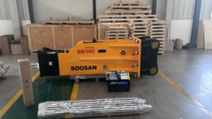 Soosan SB140 - Martillo Hidráulico Tipo Caja - Suministro Directo de Fábrica - Garantía de Un Año - Características Estándar Incluidas - Product Image 5