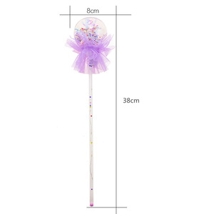 Rts Nhà Máy Cây Giáng Sinh LED Ma Thuật Fairy Stick Wands Rave Đồ Chơi Ánh Sáng-up Ma Thuật Bóng <span class=keywords><strong>Wand</strong></span> Glow Stick Cho Sinh Nhật Mới Lạ Đồ Chơi - Product Image 6