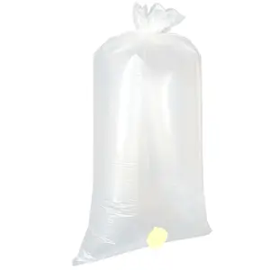 China wholesale PLASTIC CARRIER BAGS CLEAR VIRGIN (BIG BAG) 650mm X 1100 X 60 micron big bag production