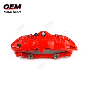 ชุดเบรกหน้า 6 ลูกสูบสำหรับ Mercedes-Benz M4 รุ่นใหม่ - อัพเกรดคาลิปเปอร์สีแดงประสิทธิภาพสูง - Product Image 2