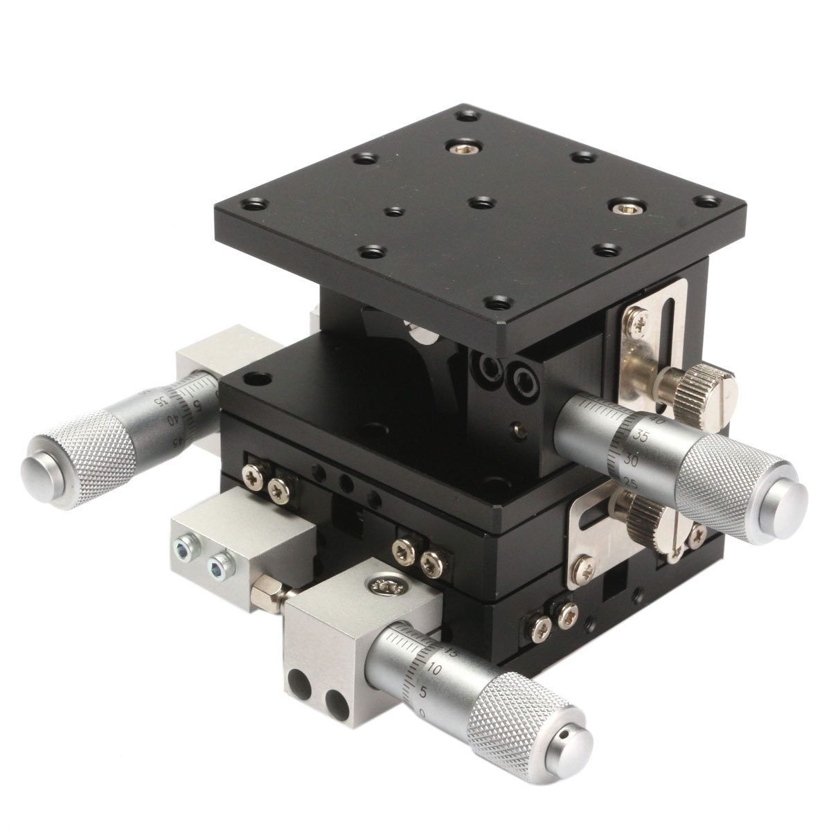 XYZ 3 оси 60x60 мм линейная сценическая Обрезка Платформа Подшипник Регулировка скользящий стол