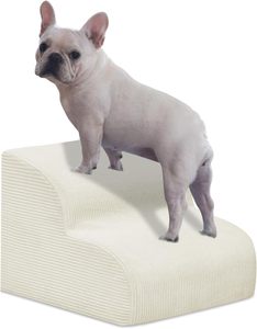 Hondentrappen 2-traps, hoge dichtheid schuim, waterdichte, wasbare hoes voor kleine honden & katten, geschikt voor bed/bank/sofa/auto. - Product Image 1