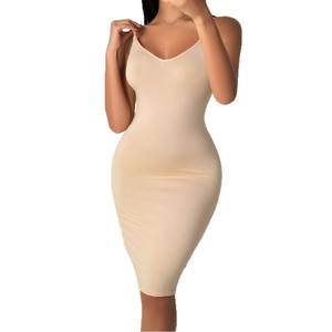 กระโปรงทรงดินสอเอวสูงสีพื้นปี 2026 สำหรับผู้หญิง ดีไซน์เซ็กซี่รัดรูป ระบายอากาศได้ดี ความยาวปานกลาง พร้อมสายรัดเอว - Product Image 4