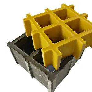High Quality Grating FRP For Deck And Water Treatment FRP Grating Bunnings FRP Grating