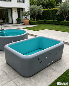 <span class=keywords><strong>Piscine</strong></span> isolée à structure Drop-Stitch pour la détente estivale en famille dans la cour ou le patio - Product Image 1