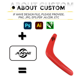 <span class=keywords><strong>Boomerang</strong></span> coloré en forme de V pour enfants, en PP durable, avec logo personnalisé, pour jeux en plein air – Vente en gros - Product Image 2