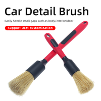 Nouvelle brosse de détail de voiture Extra douce à motifs de nettoyage automatique outil à usages multiples détail rotatif