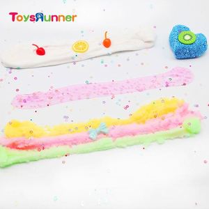 Kit de Slime de Arcilla Plástica de Colores con Caramelos, Frutas, Espuma, Cuentas DIY y Nieve Esponjosa – Juguetes Ecológicos para Niños - Product Image 6