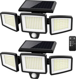 318 <b>LED</b> Solar Lamp <b>Motion</b> <b>Sensor</b> Outdoor Lighting 3 Modes Waterproof IP65 Wall Street Lamp Home Decoration Garden <b>Light</b> CE - Product Image 3