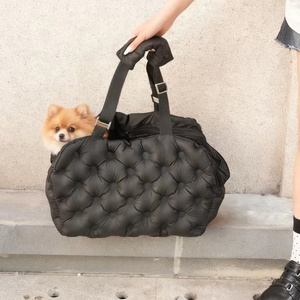Borsa di Lusso per Animali Domestici, Trasportino Portatile 3 in 1 per Cani e Piccoli Animali, Borsa a Tracolla con Lati Morbidi - Product Image 1