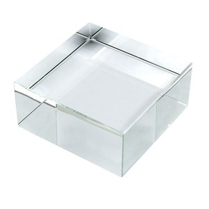 Supporto per Laptop in Cristallo K9 90X90X50 MM, Premium per Comfort e Durabilità - Product Image 1