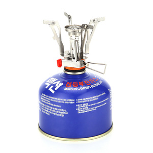 Encendedor Electrónico Integrado Mini Ligero de Acero Inoxidable para Camping, Diseño Portátil, Operación Manual, <span class=keywords><strong>Butano</strong></span>, Picnic - Product Image 3