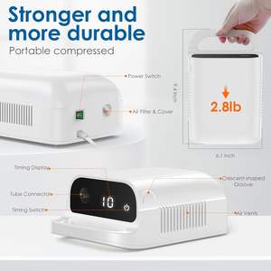 Mesin Nebulizador kompresor medis, mesin <span class=keywords><strong>Nebulizer</strong></span> genggam Digital portabel untuk anak-anak dan dewasa - Product Image 5