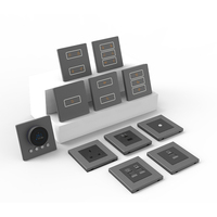 Système d'automatisation intelligent KNX Commutateur intelligent mural pour hôtel et maison Panneau à 8 boutons poussoirs blanc et noir Panneau métallique d'éclairage mural