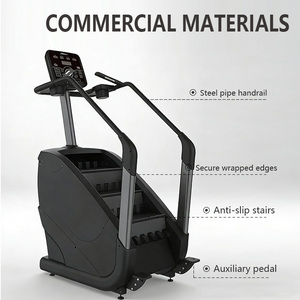 Stepper Professionale per <span class=keywords><strong>Palestra</strong></span> - Macchina per Salire le Scale Resistente per Allenamento Cardio in <span class=keywords><strong>Palestra</strong></span> e a Casa - Product Image 4