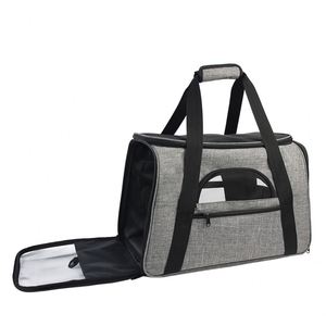 Custom Pet Travel Bag Outdoor Portable Waterproof Polyester for Small Medium Animals - Product Image 4