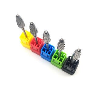 HYTOOS Kugel Wolfram Hartmetall Nagel Bohrer Bits 3/32 "Rotary Grat Nagel Bohrer Zubehör Gel Entfernung Maniküre Pediküre Werkzeuge - Product Image 3