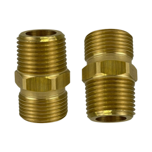 Adaptador de Latón de 1/2" de Compresión x 3/8" MIP NPTF con Rosca Macho - Product Image 5