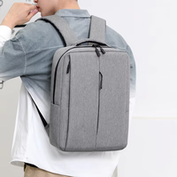 Sac à dos étanche et fin pour ordinateur portable, léger, respirant, antivol, pour voyages d'affaires, collège, école, convient aux ordinateurs de 15,6 pouces