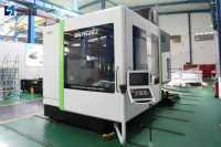 Machine de tournage et de fraisage horizontale CNC à 5 axes à grande vitesse DHM125X à un seul brocheur multifonctionnelle pour le traitement des métaux