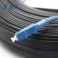 10M 15M 20M 30M 50M 100M cordon fibre optique intérieur extérieur 1 noyau G657A2 LC UPC connecteur SC FTTH cordon de raccordement 1310nm 1550nm