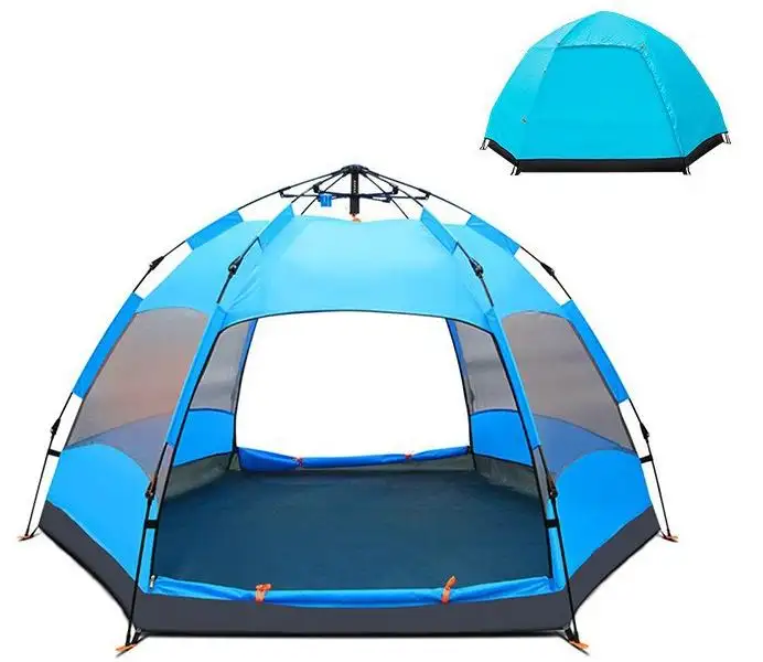 TOPIND त्वरित उद्घाटन डेरा डाले हुए तम्बू 5-8 लोगों Thickened पर्यटन और अवकाश आउटडोर गतिविधि के लिए डेरा डाले हुए तम्बू