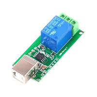 Relais USB 5V 1 canal programmable, commande par ordinateur pour module de relais de commutation intelligent
