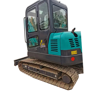 Miniexcavadora SWE60 de 6 Toneladas de Segunda Mano con Pocas Horas de Uso |   Excavadora Usada Modelo 2022 con Motor y Caja de Cambios para Excavación y Trabajos de Zanjado - Product Image 1