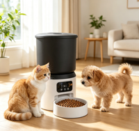 Distributeur automatique d'aliments pour chats et chiens, écologique, avec caméra ultra grand angle, WiFi 2.4G, Bluetooth 5G double bande, contrôle intelligent par application