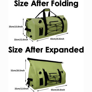 กระเป๋าเดินทางกีฬากลางแจ้งสีสันสดใสทันสมัย ​​แบบลอยน้ำได้ กระเป๋าเป้สะพายหลังอเนกประสงค์กันน้ำ - Product Image 4