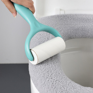 Thick Plush Toilet Seat Cover Fleece Lined For Home Use All Seasons - Product Image 2