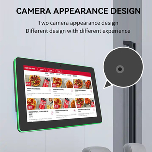 Custom 10 10.1 13.3 15.6 pollici POE RFID NFC Android Tablet con LED RGB barra luminosa per sala conferenze <span class=keywords><strong>prenotazione</strong></span> - Product Image 3