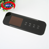 Panneau de protection électronique OEM en acrylique PMMA, polycarbonate PC, verre avec impression sérigraphique