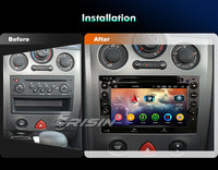 Lecteur DVD de voiture Android 16 pouces ERISIN ES6513M pour Renault Mégane II 2002-2008, CarPlay sans fil, DSP, 4 Go, 64 Go, GPS, 4G