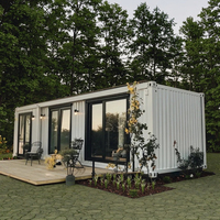 Capsule hôtelière et cabine de couchage préfabriquée étanche en HDPE et EPS, avec design de chambre Apple, style maison flottante, garantie 1 an