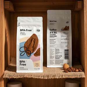 Custom Child-Resistant Zipper Food Grade <b>Plastic</b> Composite <b>Bag</b> for Coffee Nuts Dried Fruit Pet Food <b>Packaging</b> Gravure Printing - Product Image 2