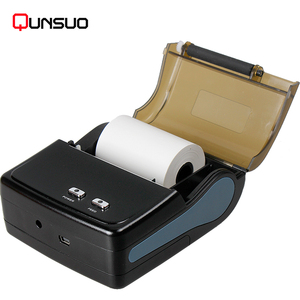 Super cheap price portable Bluetooth mini printer thermal label printer monkey bars QS5801 - Product Image 1