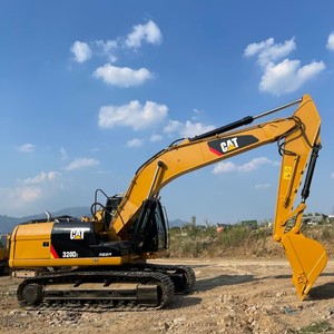 Excavadora de cadenas Cat 320D2 320 320DL usada original de 20 toneladas de buen rendimiento, excavadora Cat 320D de tamaño mediano en venta en China - Product Image 4