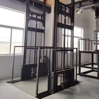 Ascenseurs électriques de fret personnalisés de 1 à 20 m de hauteur pour usage en entrepôt et en usine, adaptés à l'extérieur