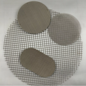 แผ่นกรอง<span class=keywords><strong>กลม</strong></span>แบบตาข่าย<span class=keywords><strong>ลวด</strong></span>สแตนเลส 304 ทอธรรมดา ขนาด 10 ไมครอน 20 ไมครอน 25 ไมครอน 50 ไมครอน 100 ไมครอน - Product Image 2