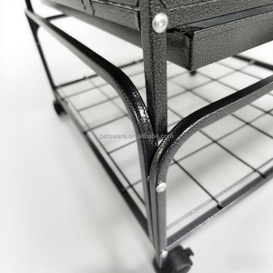 Cages métalliques à plusieurs niveaux pour petits animaux <span class=keywords><strong>Critter</strong></span> Nation <span class=keywords><strong>Cage</strong></span> pour rats Chinchillas et furets avec rampe et plate-forme amovibles - Product Image 4