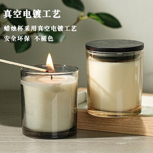 เทียนหอมอโรมา 100 กรัม ทำจากขี้ผึ้งถั่วเหลือง กลิ่นหอมสำหรับห้องนอน ช่วยผ่อนคลาย เหมาะเป็นของขวัญ - Product Image 5