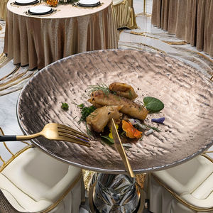 Japandi Banquet Hall Dinner Sets Rock Flat Porcelain Soup Deep Bowls <span class=keywords><strong>Plato</strong></span> de sushi Vajilla para eventos Restaurantes Surtido de cerámica - Product Image 2